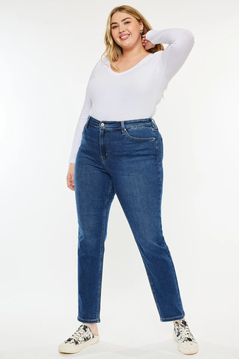 Peggy High Rise Cigarette Leg Jeans (Plus Size)