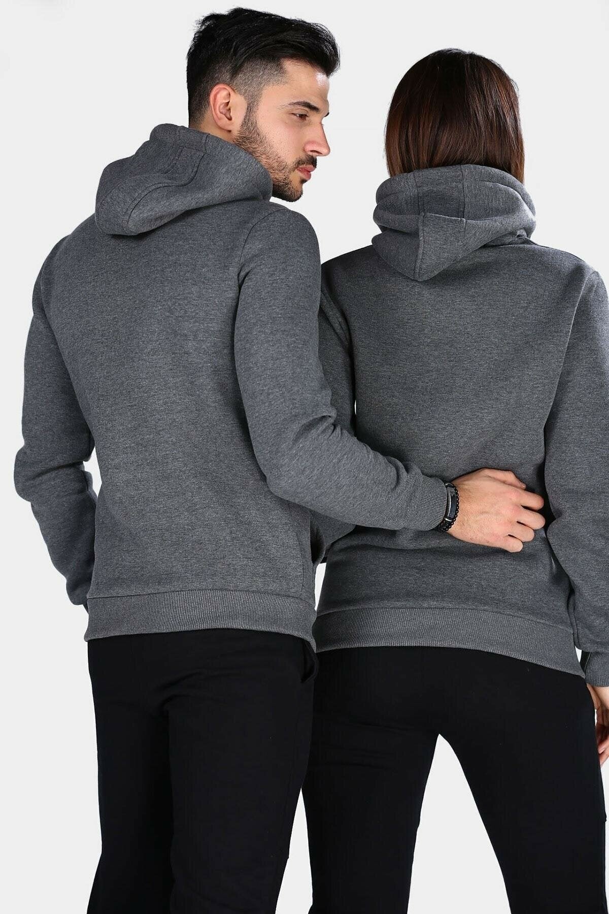 Pack of 2 Couple Hoodie Basic Plain