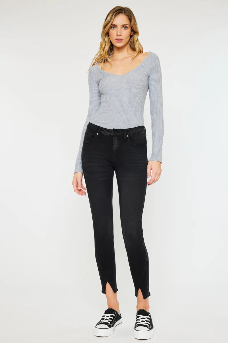 Kingston Mid Rise Ankle Skinny Jeans