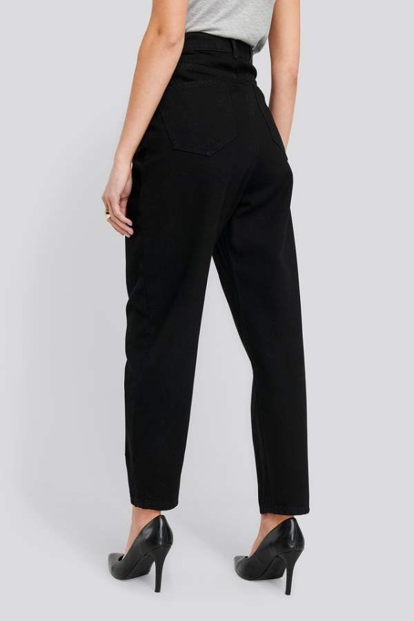 Straight Fit Mid-Rise Low Stretchable Jeans  - Side View - AceCart