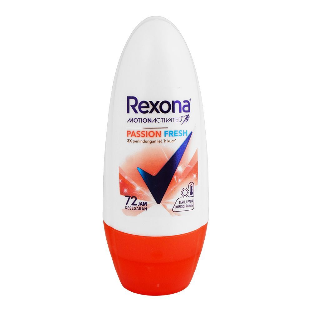 Rexona Motion Activated 72 Hours Passion Roll On, For Women, 50ml