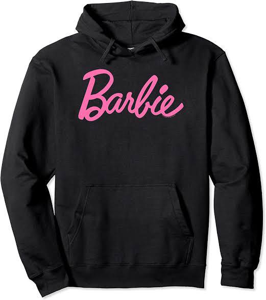 Baribie_ Printed Fleece Full Sleeves Pull Over Hoodie For Women