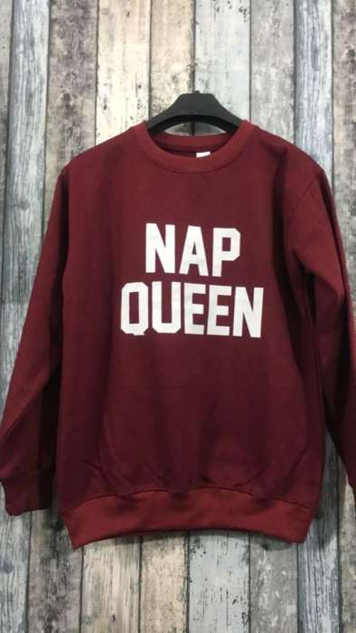 Nap Queen Sweatshirt 943 - AceCart Warm Hooded Sweatshirt in Maroon