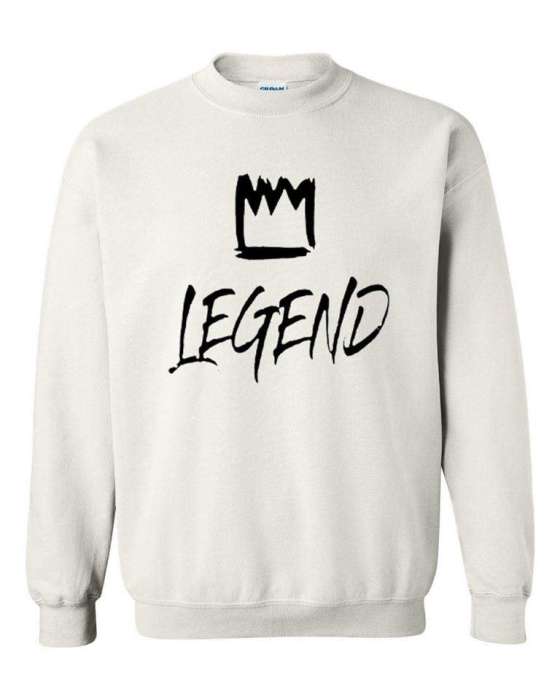 Legend Sweatshirt - AceCart Warm Hooded Sweatshirt in White