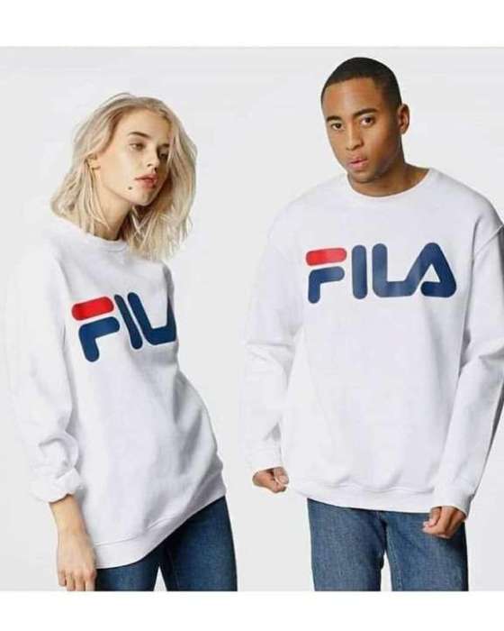 FilaAce Couple sweatshirt - AceCart Warm Hooded Sweatshirt in White