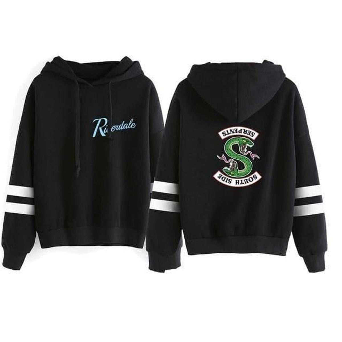 Riverdale Printed Fleece Full Sleeves Pull Over Hoodie