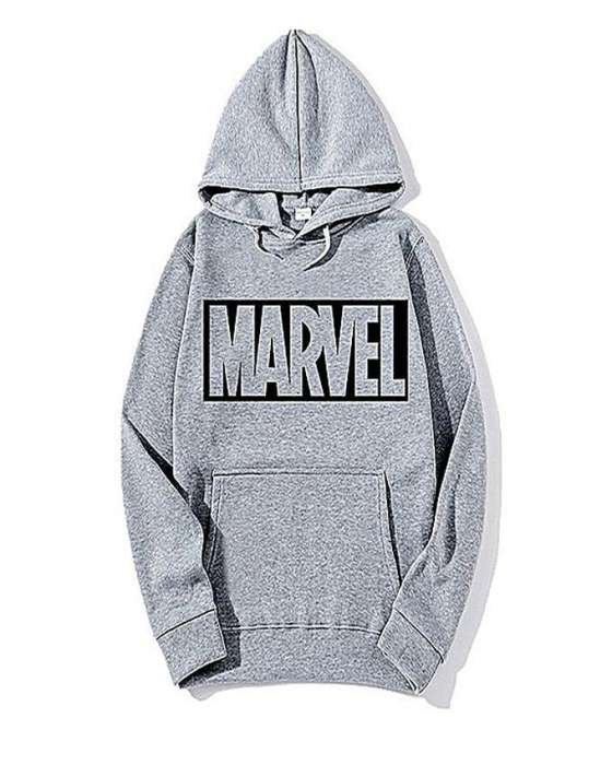 Grey marvel hoodie for womens - AceCart Warm Hooded Sweatshirt in Grey