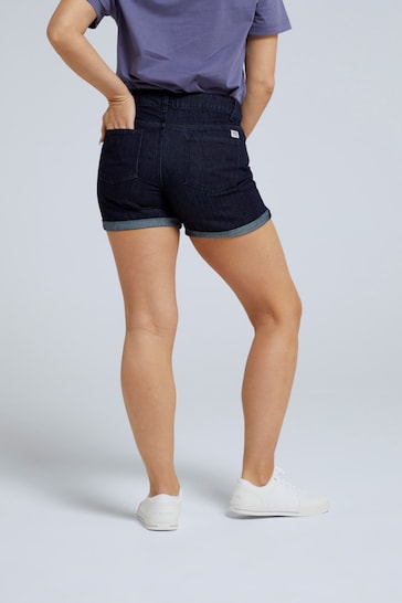 Womens Blue Skye Organic Shorts For Women