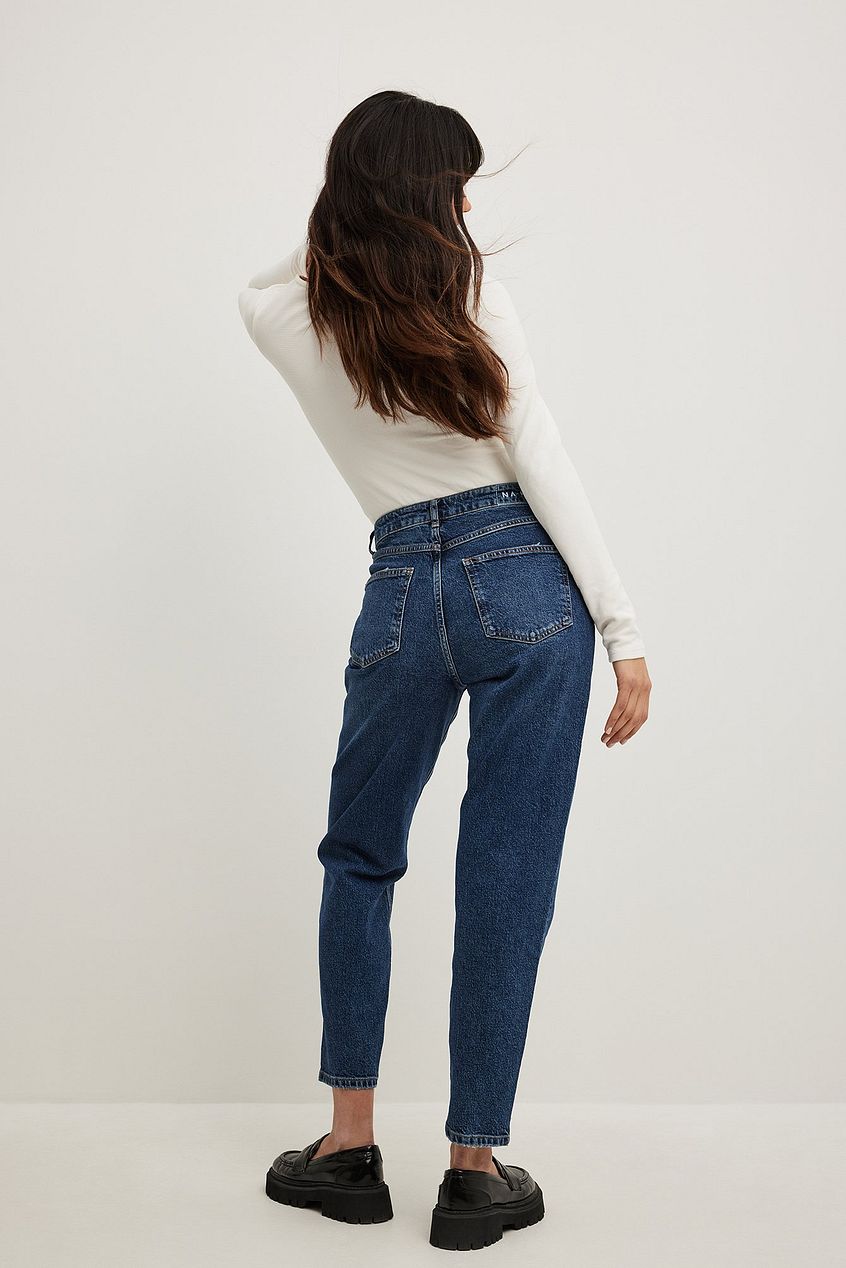 Mom High Waist Jeans For Womens