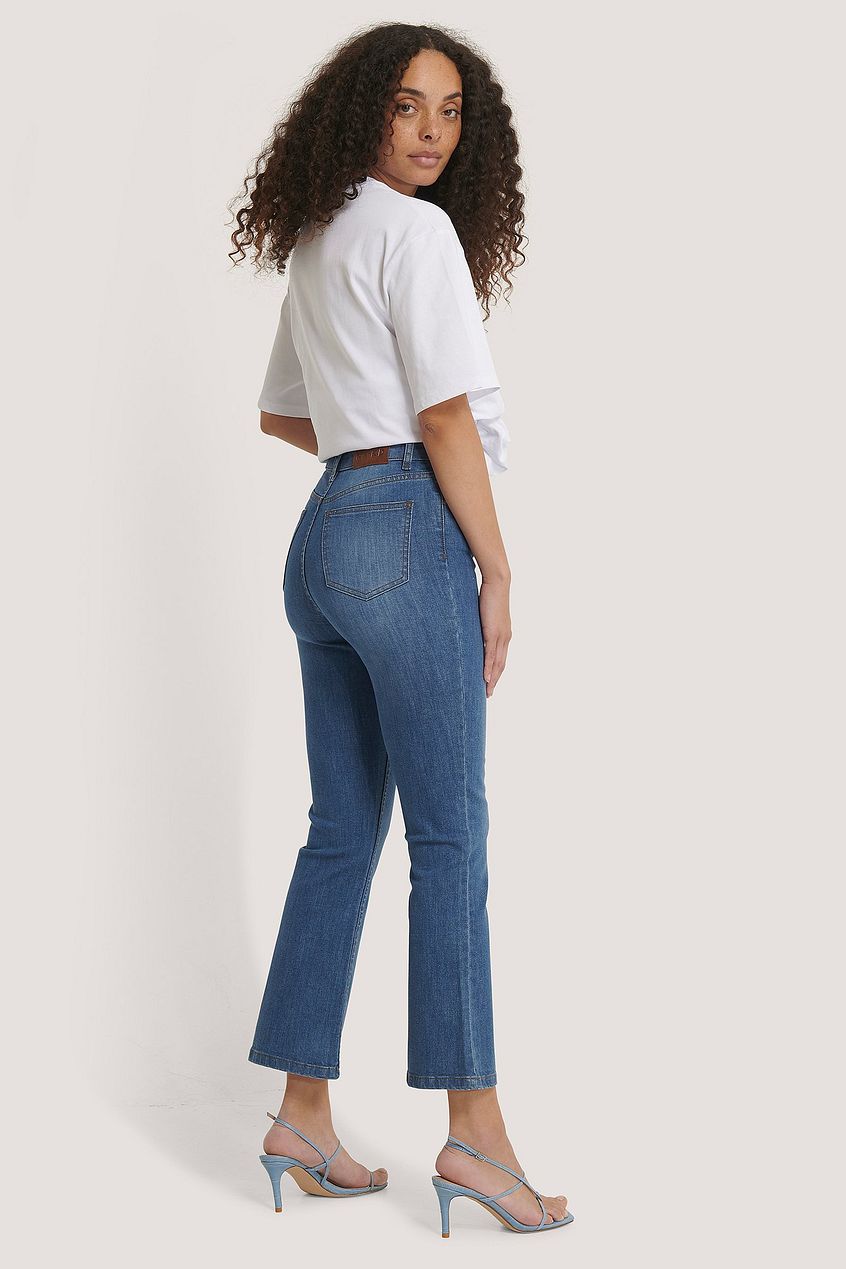 Kick Flare Skinny Jeans For Womens