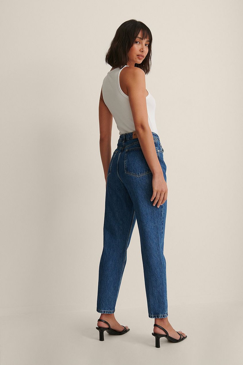 Rigid Mom Jeans For Womens