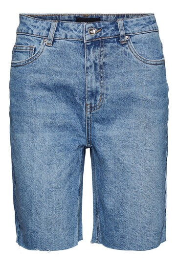 MODA Longline Denim Shorts For Women